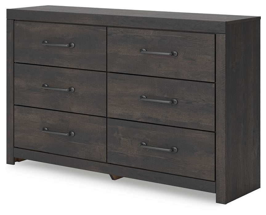 Hollivern Dresser and Mirror - US Furniture & Mattress (Waterbury,CT)*