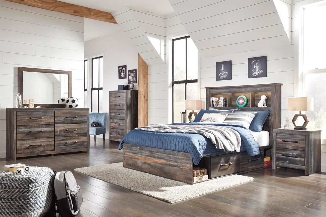 Drystan Youth Bed with 2 Storage Drawers - US Furniture & Mattress (Waterbury,CT)*