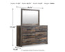 Drystan Dresser and Mirror - US Furniture & Mattress (Waterbury,CT)*