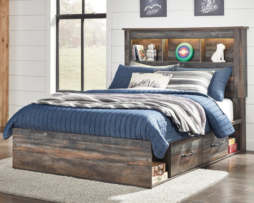 Drystan Youth Bed with 2 Storage Drawers - US Furniture & Mattress (Waterbury,CT)*