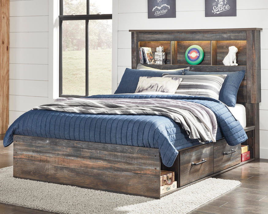 Drystan Youth Bed with 2 Storage Drawers - US Furniture & Mattress (Waterbury,CT)*