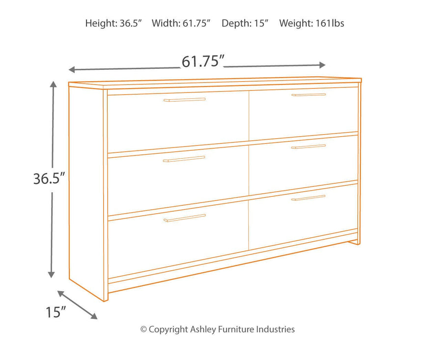 Baystorm Dresser - US Furniture & Mattress (Waterbury,CT)*
