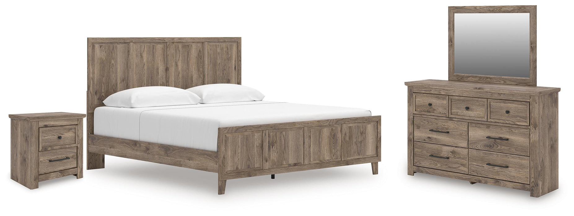 Rusticott Bedroom Set - US Furniture & Mattress (Waterbury,CT)*