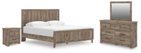 Rusticott Bedroom Set - US Furniture & Mattress (Waterbury,CT)*