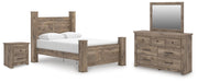 Rusticott Bedroom Set - US Furniture & Mattress (Waterbury,CT)*