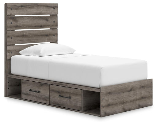 Graystorm Bed with Storage - US Furniture & Mattress (Waterbury,CT)*