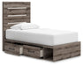 Graystorm Bed with Storage - US Furniture & Mattress (Waterbury,CT)*