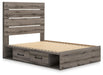 Graystorm Bed with Storage - US Furniture & Mattress (Waterbury,CT)*