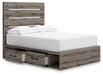 Graystorm Bed with Storage - US Furniture & Mattress (Waterbury,CT)*