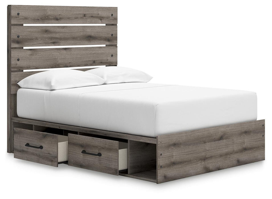 Graystorm Bed with Storage - US Furniture & Mattress (Waterbury,CT)*