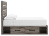 Graystorm Bed with Storage - US Furniture & Mattress (Waterbury,CT)*