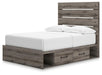 Graystorm Bed with Storage - US Furniture & Mattress (Waterbury,CT)*