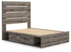 Graystorm Bed with Storage - US Furniture & Mattress (Waterbury,CT)*
