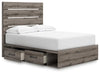 Graystorm Bed with Storage - US Furniture & Mattress (Waterbury,CT)*