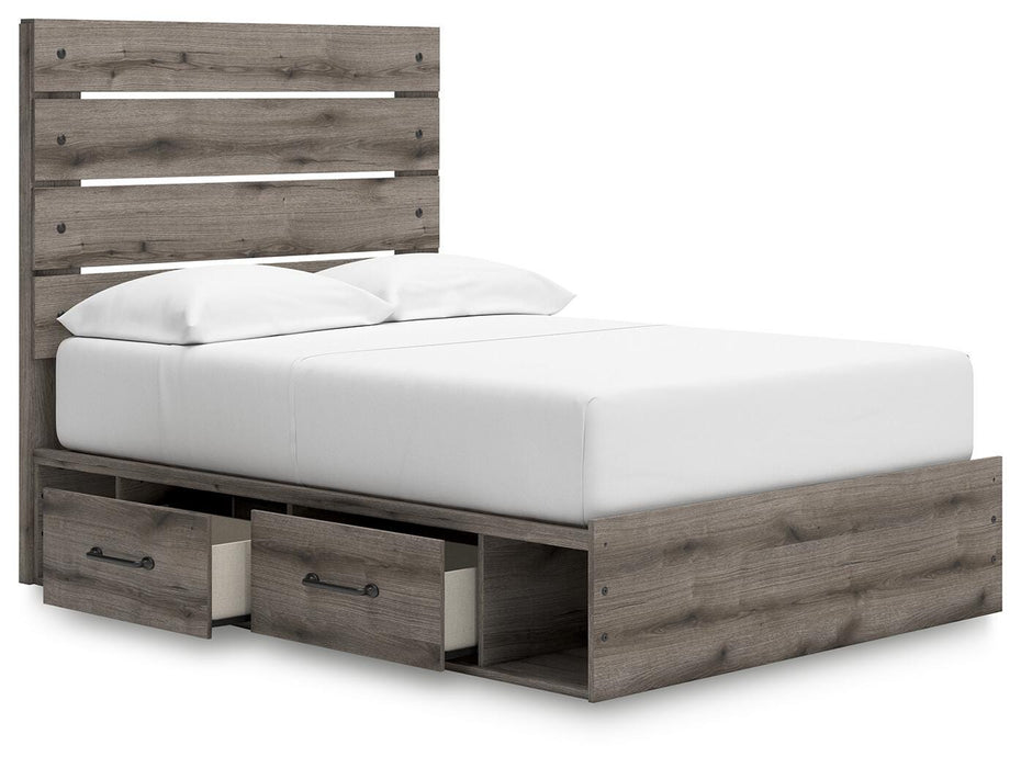 Graystorm Bed with Storage - US Furniture & Mattress (Waterbury,CT)*