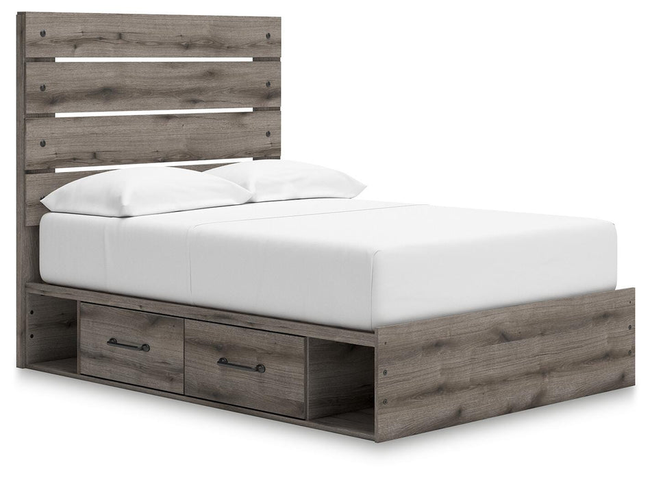 Graystorm Bed with Storage - US Furniture & Mattress (Waterbury,CT)*