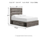 Graystorm Bed with Storage - US Furniture & Mattress (Waterbury,CT)*