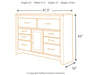 Juararo Dresser - US Furniture & Mattress (Waterbury,CT)*