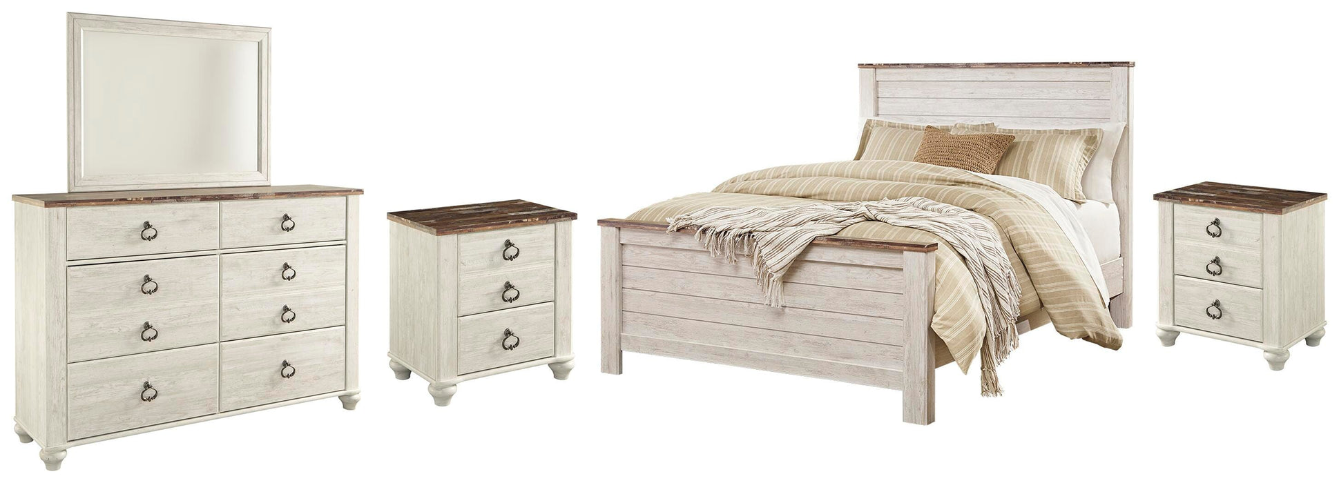 Willowton Bedroom Set - US Furniture & Mattress (Waterbury,CT)*