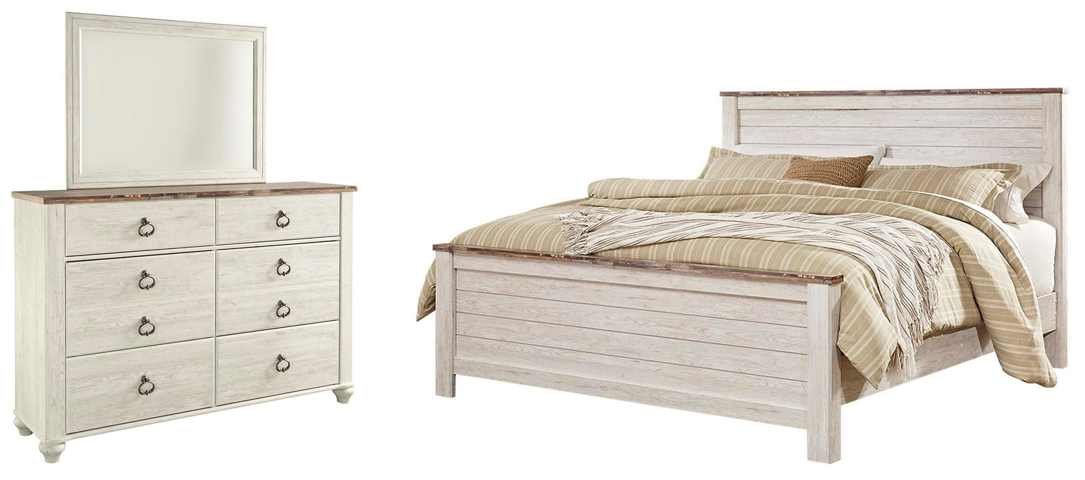 Willowton Bedroom Set - US Furniture & Mattress (Waterbury,CT)*
