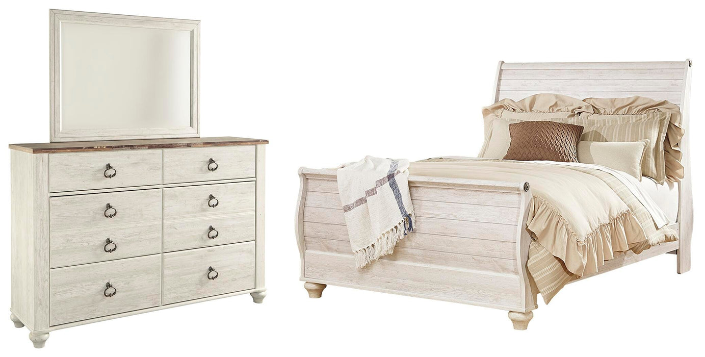 Willowton Bedroom Set - US Furniture & Mattress (Waterbury,CT)*