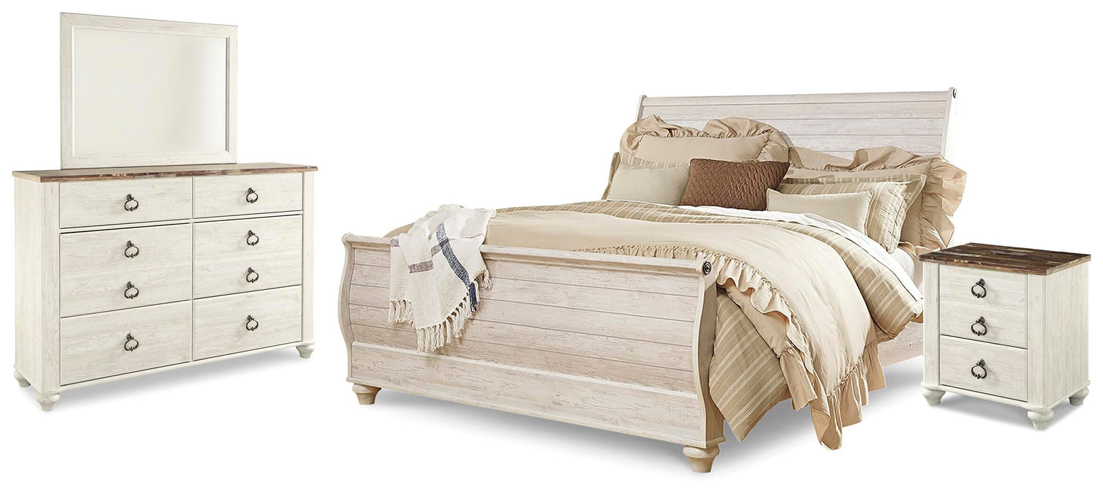 Willowton Bedroom Set - US Furniture & Mattress (Waterbury,CT)*