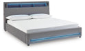 Verishaw Upholstered Bed - US Furniture & Mattress (Waterbury,CT)*