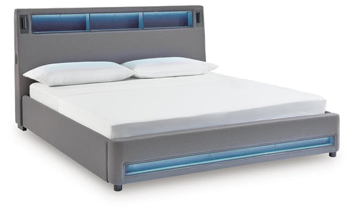 Verishaw Upholstered Bed - US Furniture & Mattress (Waterbury,CT)*