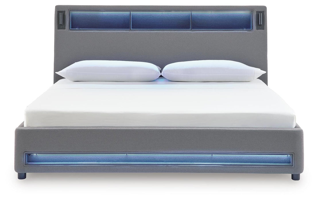 Verishaw Upholstered Bed - US Furniture & Mattress (Waterbury,CT)*