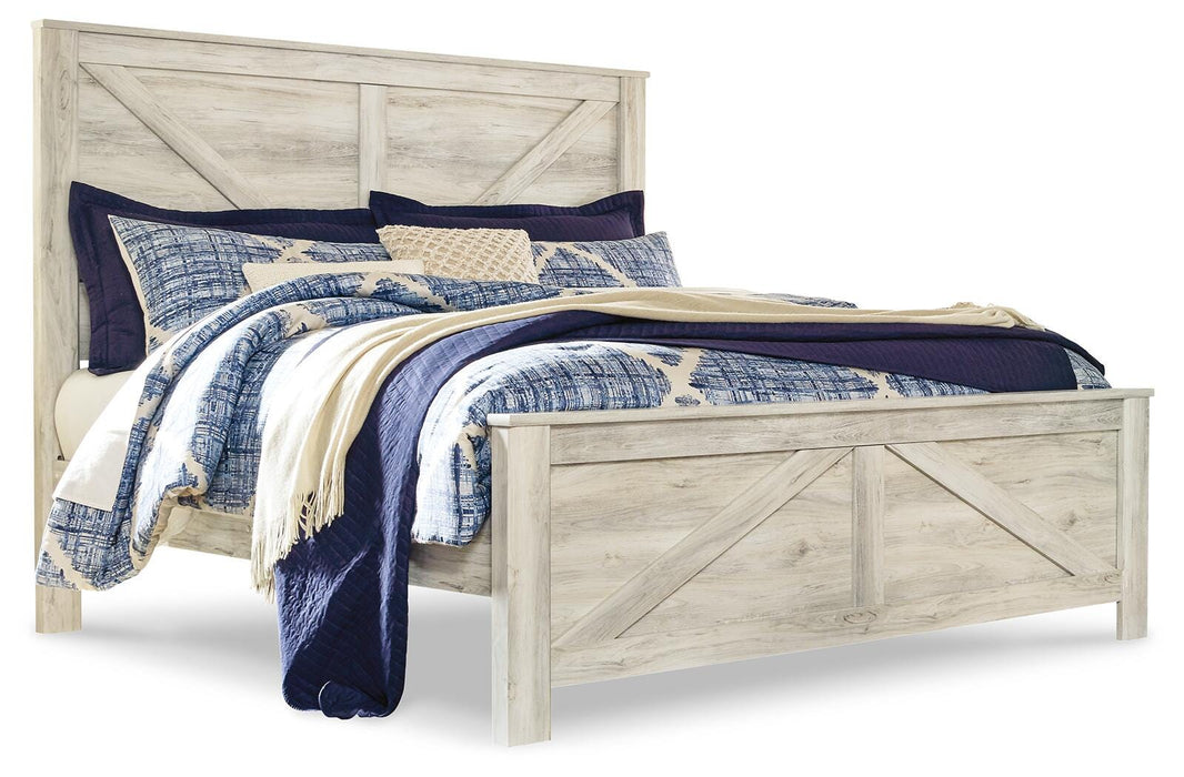 Bellaby Crossbuck Bed - US Furniture & Mattress (Waterbury,CT)*