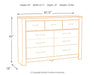 Bellaby Dresser - US Furniture & Mattress (Waterbury,CT)*