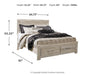 Bellaby Bed with 2 Storage Drawers - US Furniture & Mattress (Waterbury,CT)*