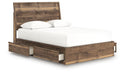 Chirason Bed - US Furniture & Mattress (Waterbury,CT)*