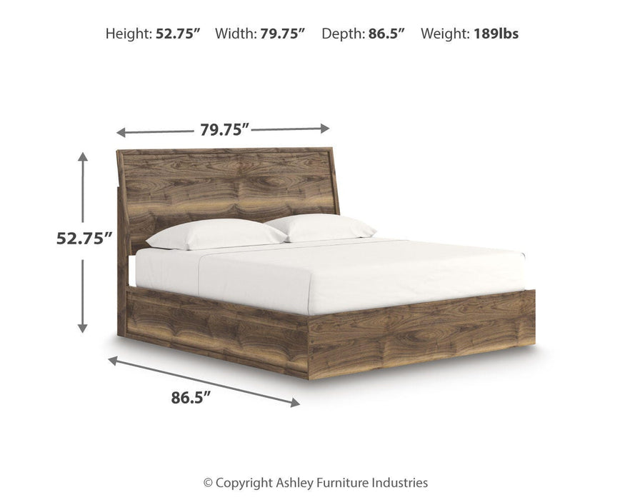Chirason Bed - US Furniture & Mattress (Waterbury,CT)*