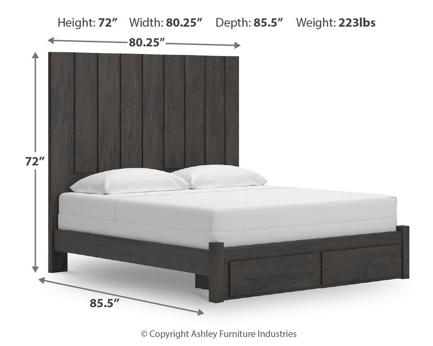 Fraluna Bed - US Furniture & Mattress (Waterbury,CT)*