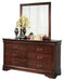 Alisdair Dresser and Mirror - US Furniture & Mattress (Waterbury,CT)*