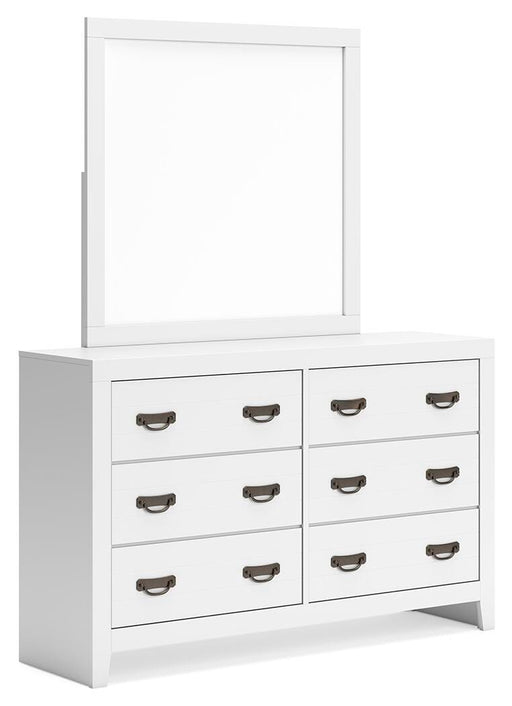 Binterglen Dresser and Mirror - US Furniture & Mattress (Waterbury,CT)*