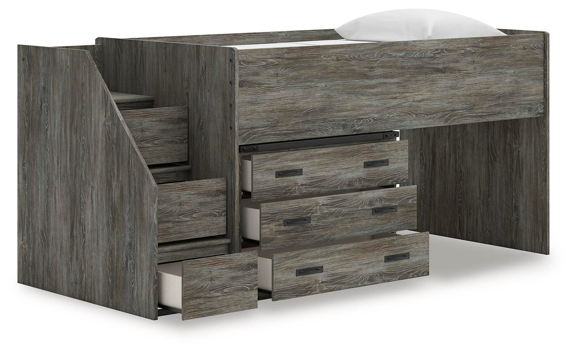 Frandern Loft Bed with Drawer Storage - US Furniture & Mattress (Waterbury,CT)*