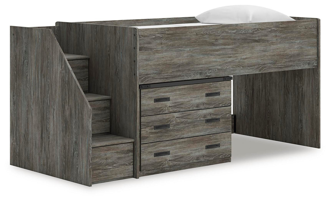 Frandern Loft Bed with Drawer Storage - US Furniture & Mattress (Waterbury,CT)*