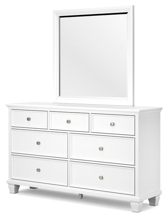 Fortman Dresser and Mirror - US Furniture & Mattress (Waterbury,CT)*