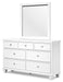 Fortman Dresser and Mirror - US Furniture & Mattress (Waterbury,CT)*