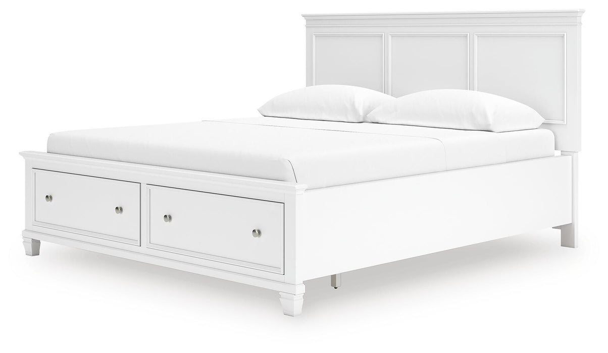 Fortman Panel Storage Bed - US Furniture & Mattress (Waterbury,CT)*