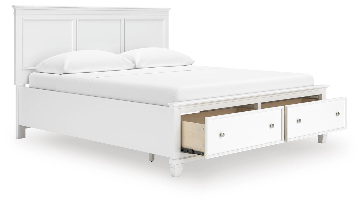 Fortman Panel Storage Bed - US Furniture & Mattress (Waterbury,CT)*