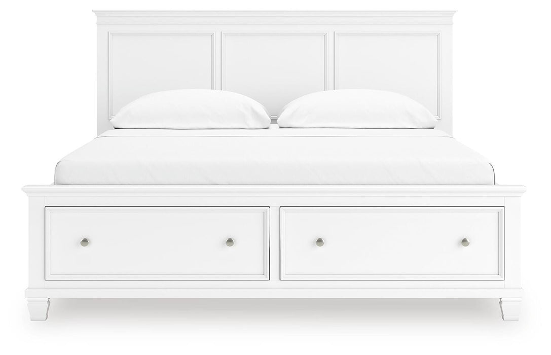 Fortman Panel Storage Bed - US Furniture & Mattress (Waterbury,CT)*