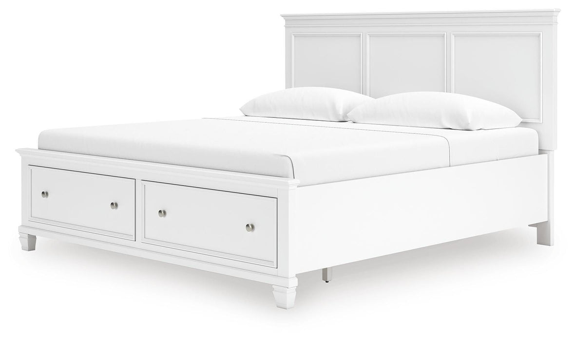 Fortman Panel Storage Bed - US Furniture & Mattress (Waterbury,CT)*