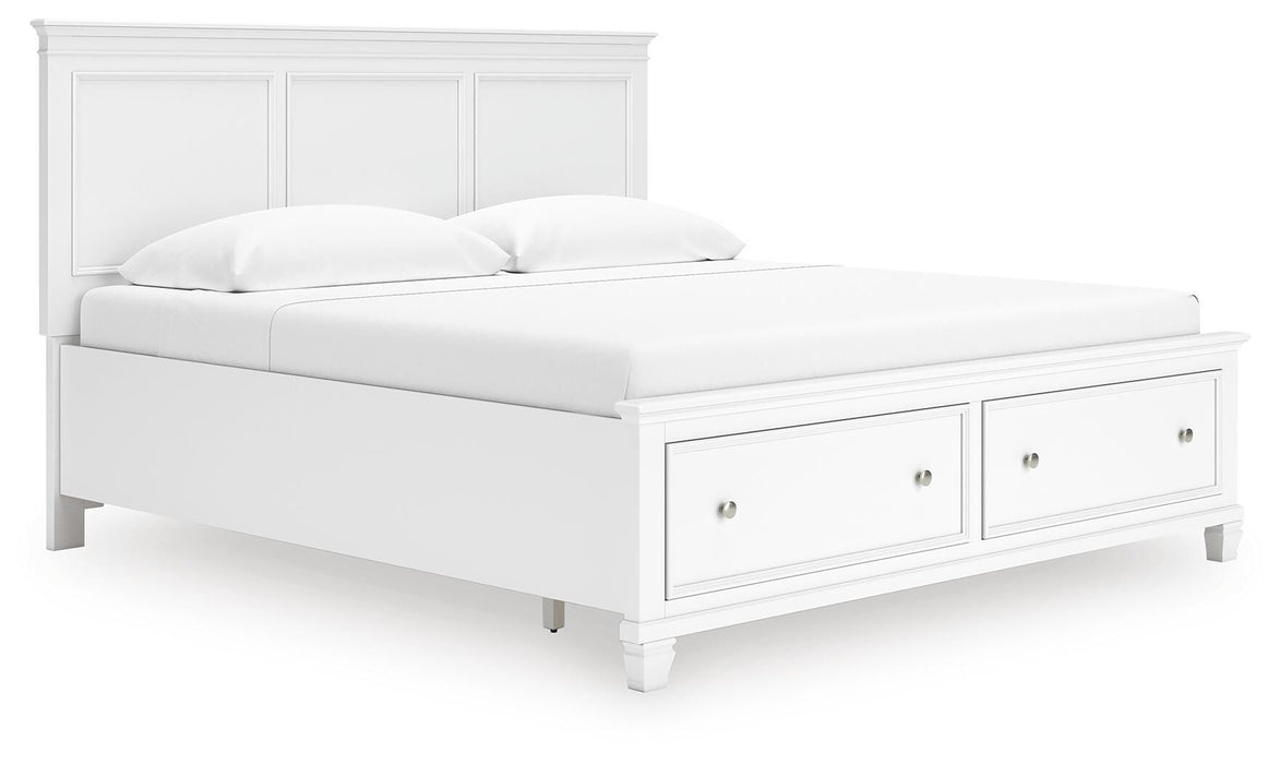 Fortman Panel Storage Bed - US Furniture & Mattress (Waterbury,CT)*
