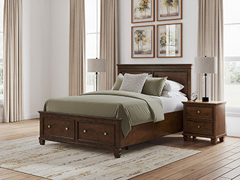Danabrin Panel Storage Bed - US Furniture & Mattress (Waterbury,CT)*