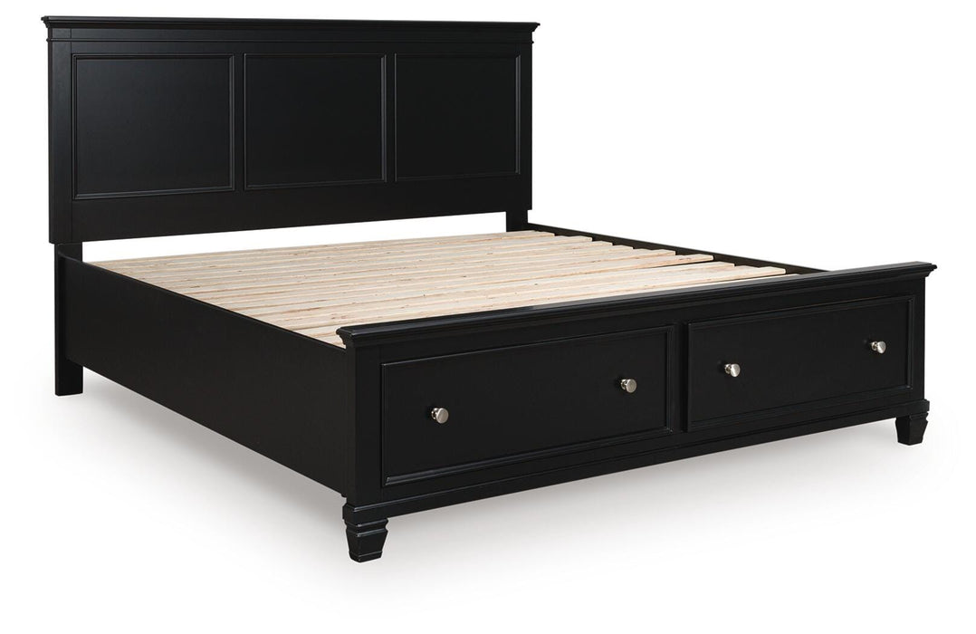 Lanolee Panel Storage Bed - US Furniture & Mattress (Waterbury,CT)*