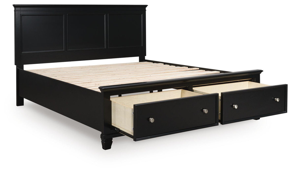 Lanolee Panel Storage Bed - US Furniture & Mattress (Waterbury,CT)*