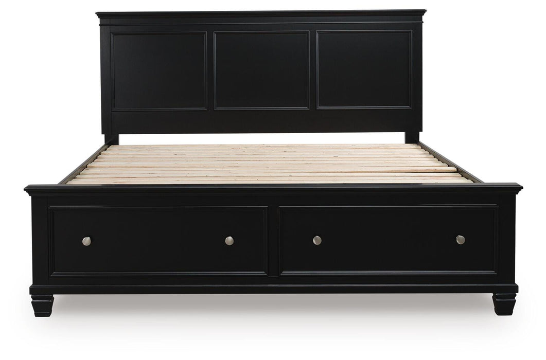 Lanolee Panel Storage Bed - US Furniture & Mattress (Waterbury,CT)*